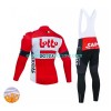 Tenue Maillot M/L + Collant à Bretelles Hiver Thermal Fleece 2022 Lotto Soudal N001